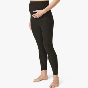 222 Beyond Yoga Spacedye Love the Bump Midi Maternity Legging in Darkest…